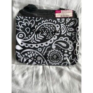 NEW Thirty One Oh Snap Pocket Hanging Organizing Pouch Taupe Playful Parade